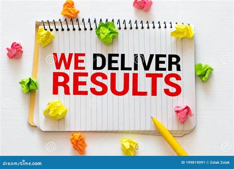 Deliver Results .